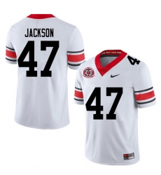 2020 Men #47 Dan Jackson Georgia Bulldogs 1980 National Champions 40th Anniversary College Football