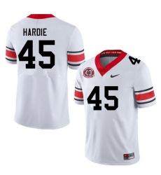 Men #45 Jacob Hardie Georgia Bulldogs College Football Jerseys Sale-100th Anniversary