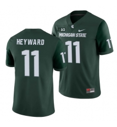 Michigan State Spartans Connor Heyward Green College Football Michigan State Spartans Jersey