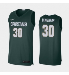 Michigan State Spartans Marcus Bingham Jr. Green Alumni Limited Men'S Jersey