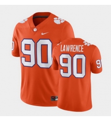 Clemson Tigers Dexter Lawrence Orange Alumni Football Game Men'S Jersey