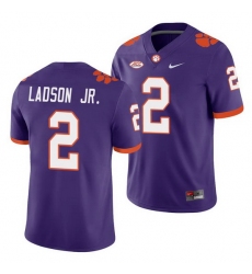 Clemson Tigers Frank Ladson Jr. Purple College Football Men'S Jersey