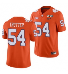 Clemson Tigers Mason Trotter Orange College Football Men'S Jersey