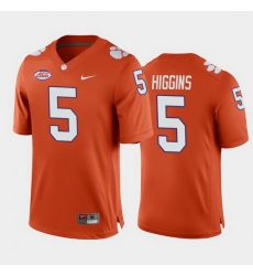 Clemson Tigers Tee Higgins Orange Home Men'S Jersey