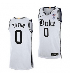 Duke Blue Devils Jayson Tatum The Brotherhood 2021 22 Alumni Limited Jersey