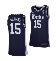 Duke Blue Devils Mark Williams Navy Alternate Men'S Jersey