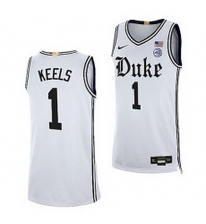 Duke Blue Devils Trevor Keels The Brotherhood 2021 22 Limited Basketball Jersey