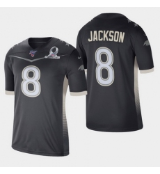 Men's Baltimore Ravens #8 Lamar Jackson 2020 AFC Pro Bowl Game Jersey