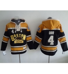 Bruins #4 Bobby Orr Black 2016 Winter Classic NHL Hoodie