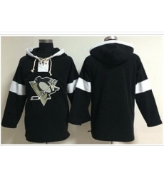 Pittsburgh Penguins Blank Black Pullover Men NHL Hoodie