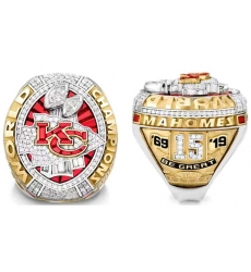 Super Bowl LIV Chamions Ring Kansas City Chiefs 15 Patrick Mahomes