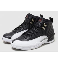 Air Jordan 12 2022 New Retro Black White Shoes