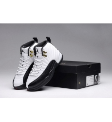 Air Jordan 12 Shoes 2015 Mens White Black