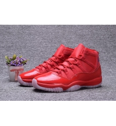 Air Jordan 11 Men Shoes Bulls Red