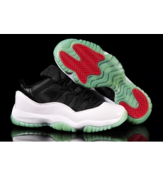 Air Jordan 11 Shoes 2013 Mens Low Grade AAA White Black Red