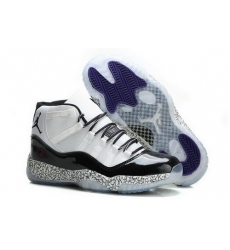 Air Jordan 11 Shoes 2014 Mens Burst White Black Blue