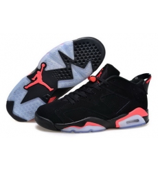 Air Jordan 6 Shoes 2015 Mens Low With Seal 3M Reflective Black Pink