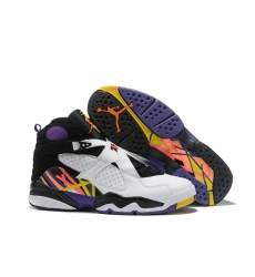 Air Jordan 8 Retro New White Black Colorful 2019 Men Shoes