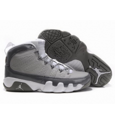 Air Jordan 9 IX Retro Medium Grey White Cool Grey