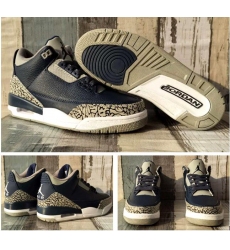 Air Jordan 3 Retro Navy Grey Men Shoes