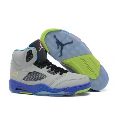 Air Jordan 5 Shoes 2013 Womens Grey Black Purple