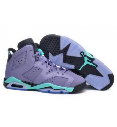 Air Jordan 6 Shoes 2014 Womens Grey Green Black