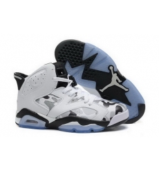 Air Jordan 6 Shoes 2015 Womens Camouflage White Black