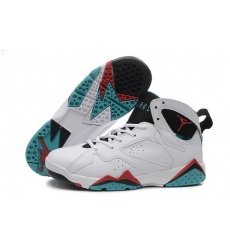 Air Jordan 7 Shoes 2015 Womens White Blue Red