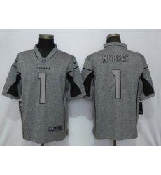 Cardinals 1 Kyler Murray Gray Gridiron Gray Vapor Untouchable Limited Jersey