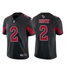 Men Arizona Cardinals 2 Marquise Brown Black Color Rush Limited Stitched Jersey