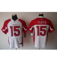 Nike Arizona Cardinals 15 Michael Floyd White Elite NFL Jersey