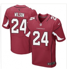 Nike Arizona Cardinals #24 Adrian Wilson Red Team Color Men 27s Stitched NFL Elite Jersey