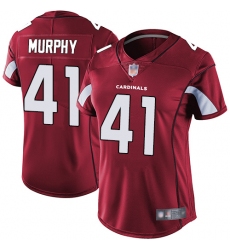 Cardinals 41 Byron Murphy Red Team Color Women Stitched Football Vapor Untouchable Limited Jersey