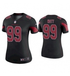 Women Arizona Cardinals 99 J J  Watt Color Rush Jersey