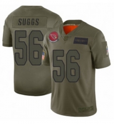 Womens Arizona Cardinals 56 Terrell Suggs Limited Camo 2019 Salute to Service Football Jersey