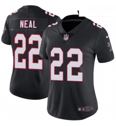 Womens Nike Atlanta Falcons 22 Keanu Neal Black Alternate Vapor Untouchable Limited Player NFL Jersey