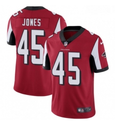 Youth Nike Atlanta Falcons 45 Deion Jones Red Team Color Vapor Untouchable Limited Player NFL Jersey