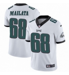 Youth Nike Eagles 68 Jordan Mailata White Vapor Untouchable Limited Jersey