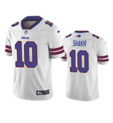 Men's Buffalo Bills #10 Khalil Shakir White Vapor Untouchable Limited Stitched Jersey