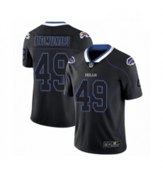 Mens Nike Buffalo Bills 49 Tremaine Edmunds Limited Black Lights Out Black Rush NFL Jersey