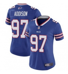 Women Buffalo Bills Mario Addison Royal Limited Team Color Vapor Untouchable Jersey By Nike