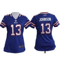 Women Nike Buffalo Bills 13# Steve Johnson Nike NFL Jerseys