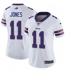 Womens Nike Buffalo Bills 11 Zay Jones White Vapor Untouchable Limited Player NFL Jersey