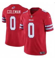 Youth Buffalo Bills 0 Keon Coleman Red 2024 Draft Vapor Untouchable Limited Stitched Football Jersey