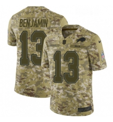 Youth Nike Buffalo Bills 13 Kelvin Benjamin Limited Camo 2018 Salute to Service NFL Jersey