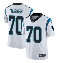 Nike Panthers #70 Trai Turner White Youth Stitched NFL Vapor Untouchable Limited Jersey