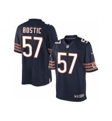 Nike Chicago Bears 57 Jon Bostic Blue Limited NFL Jersey