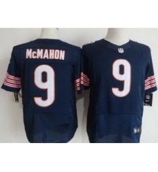 Nike Chicago Bears 9 Jim McMahon Blue Elite NFL Jersey