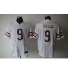 Nike Chicago Bears 9 Robbie Gould White Elite NFL Jersey