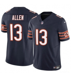 Youth Chicago Bears 13 Keenan Allen Navy 2023 F U S E Vapor Stitched Football Jersey